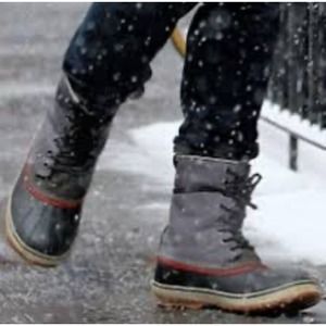 SOREL 1964 PREMIUM T CVS WINTER SNOW WATERPROOF LACE UP DUCK BOOT MEN SIZE 12